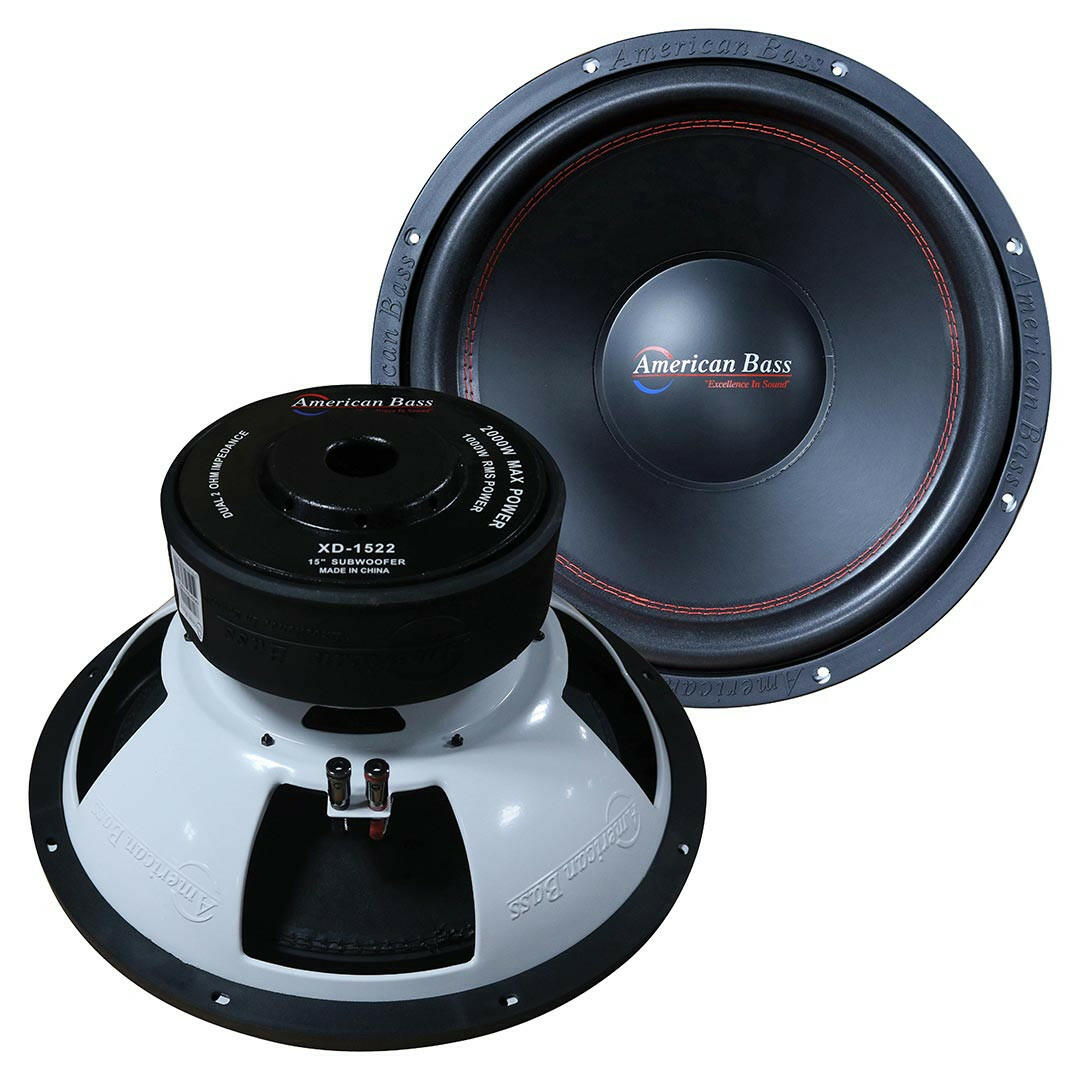 XD 15″ Car Subwoofer | 1000 Watts RMS | Dual Voice Coil 4 Ohm - 4 / Version 2