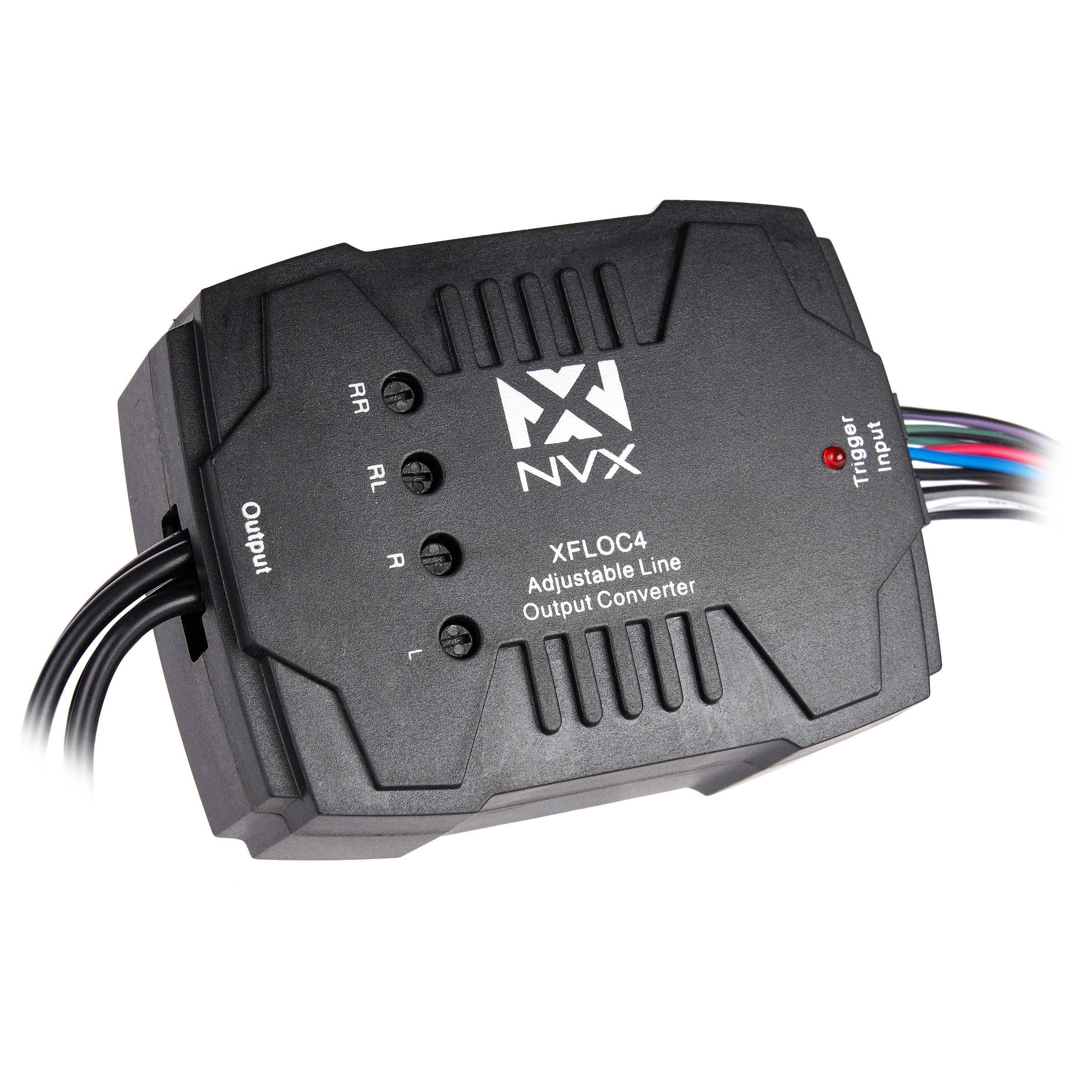 NVX 160W 4-Channel Line Output Converter with Digital Noise Filter and Line Driver