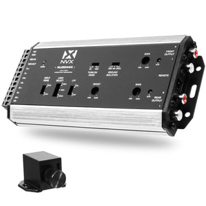 NVX 4 inputs / 4 outputs High Voltage Active Line Output Converter 
with Impedance Matching and Remote Level Control