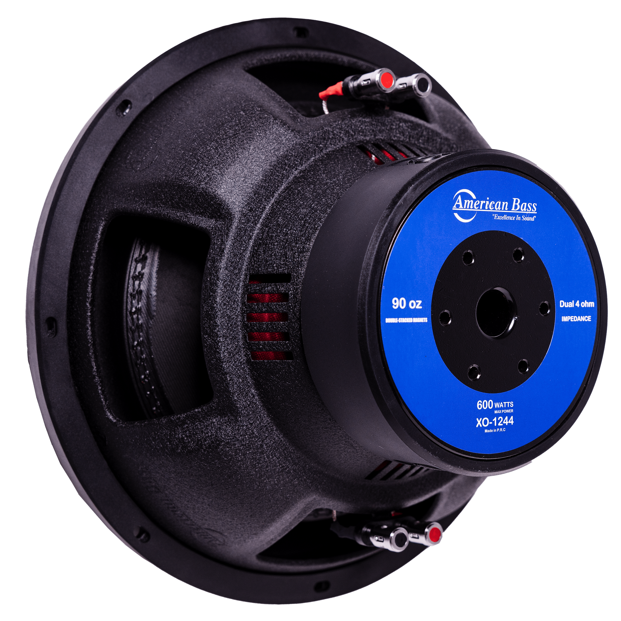 XO 12″ Car Subwoofer | 350 Watts RMS | Dual Voice Coil 4 Ohm - Version 2