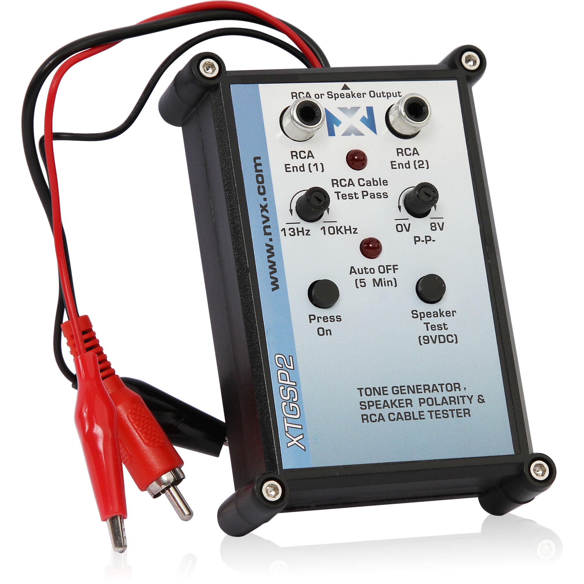 NVX Tone Generator and Speaker Polarity Tester