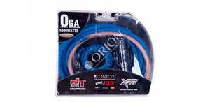 ORION XTR WIRED COMPLETE 100% COPPER AMPLIFIER KIT 0 GAUGE SOFT RUBBER