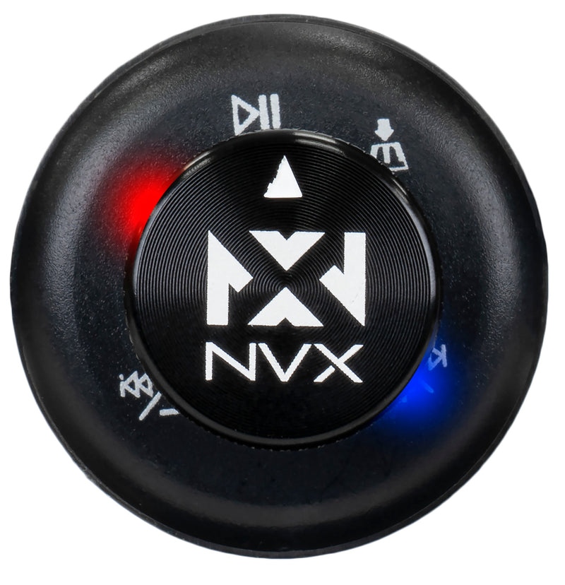 NVX Universal Bluetooth Audio Receiver & Volume/Playback Controller Knob for Cars Trucks Motorcycles